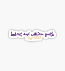 Hobart and William Smith Class of 2022 Sticker
