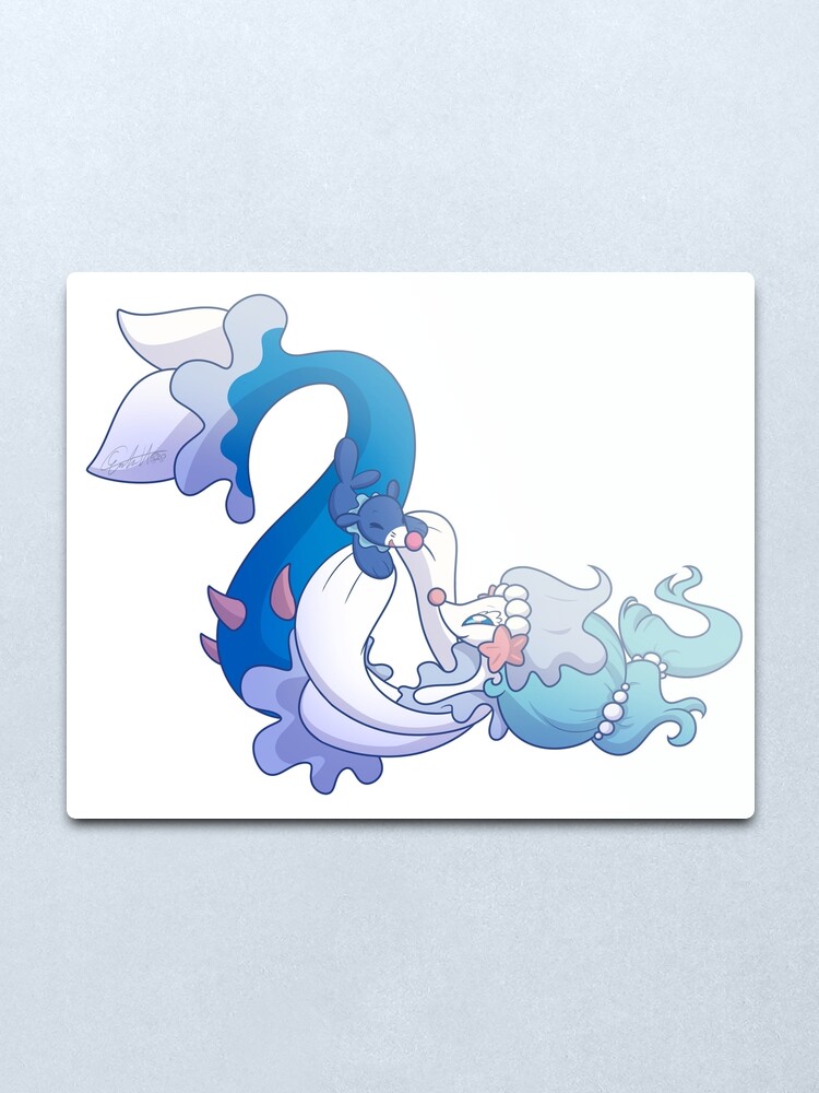 Popplio And Primarina Metal Print By Erkyhero23 Redbubble