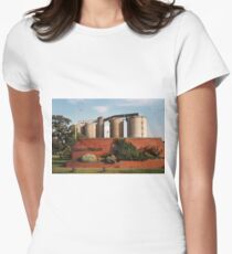 Ipswich Sugar Beet Factory, Sproughton in 1992 Women's Fitted T-Shirt