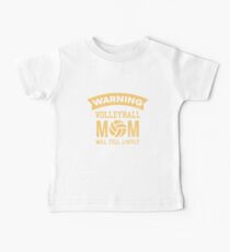 Funny Volleyball Apparel Baby Tee