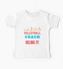 Funny Volleyball Coach Apparel Baby Tee