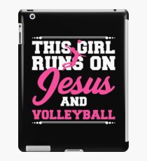 Funny Girl Jesus Volleyball Apparel iPad Case/Skin