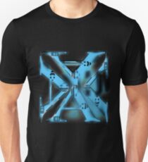 letter A blueblack Unisex T-Shirt