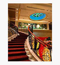 Hotel Grand Staircase Photographic Print