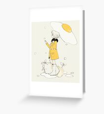 sunny side up. Greeting Card