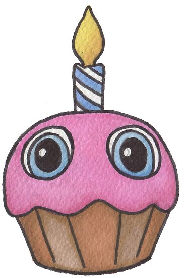 "FNAF Cupcake" Poster by DILLIGAFM8 | Redbubble
