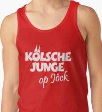 Kölsche Junge op Jöck Tanktop für Männer