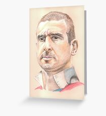 Eric Cantona Greeting Card