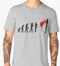 The inevitable evolution of man Men's Premium T-Shirt