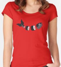 Sushi! Women's Fitted Scoop T-Shirt