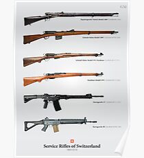 Service Rifles of Switzerland (English) Poster