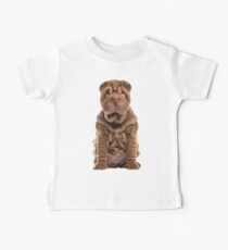 Cute Adorable Chinese Shar-Pei Puppy Baby Tee
