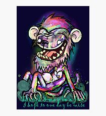 Foolish Wisdom Photographic Print