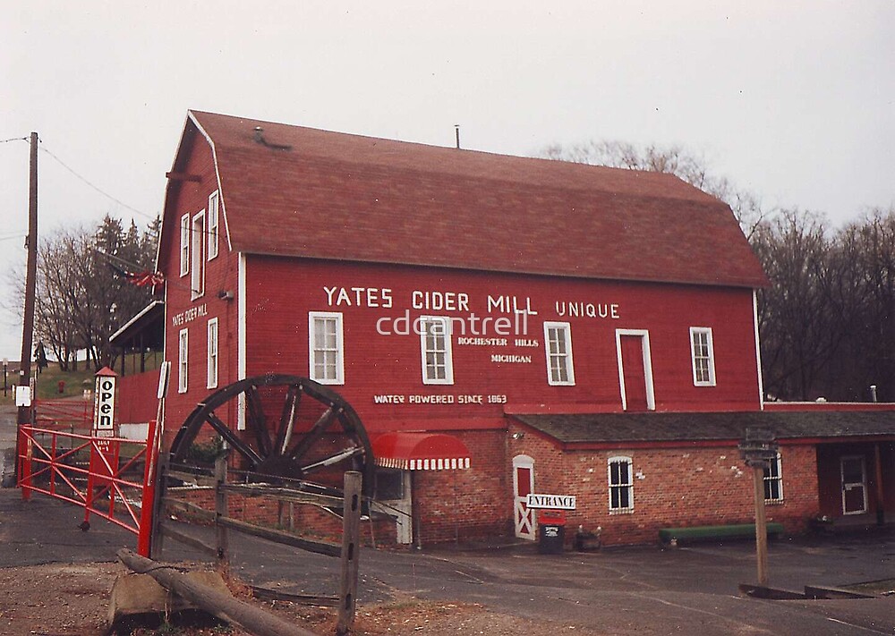 "Yates Cider Mill" by cdcantrell Redbubble