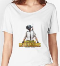 Player Unknown Battle Ground (PUBG) Women's Relaxed Fit T-Shirt