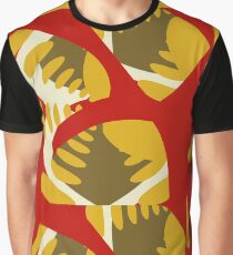 Homage to Matisse Leaf Graphic T-Shirt