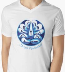 Yoga Design for Yoga Addicts - Yoga Gift - Yoga Art Men's V-Neck T-Shirt