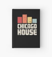Retro Vintage Chicago House elektronische Musik Geschenk Notizbuch