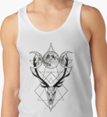 Triple goddess and horned god Tank Top