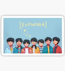 Pegatina BTS: EUPHORIA (estilo 2)