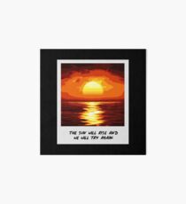 Twenty One Pilots Truce Polaroid Art Board