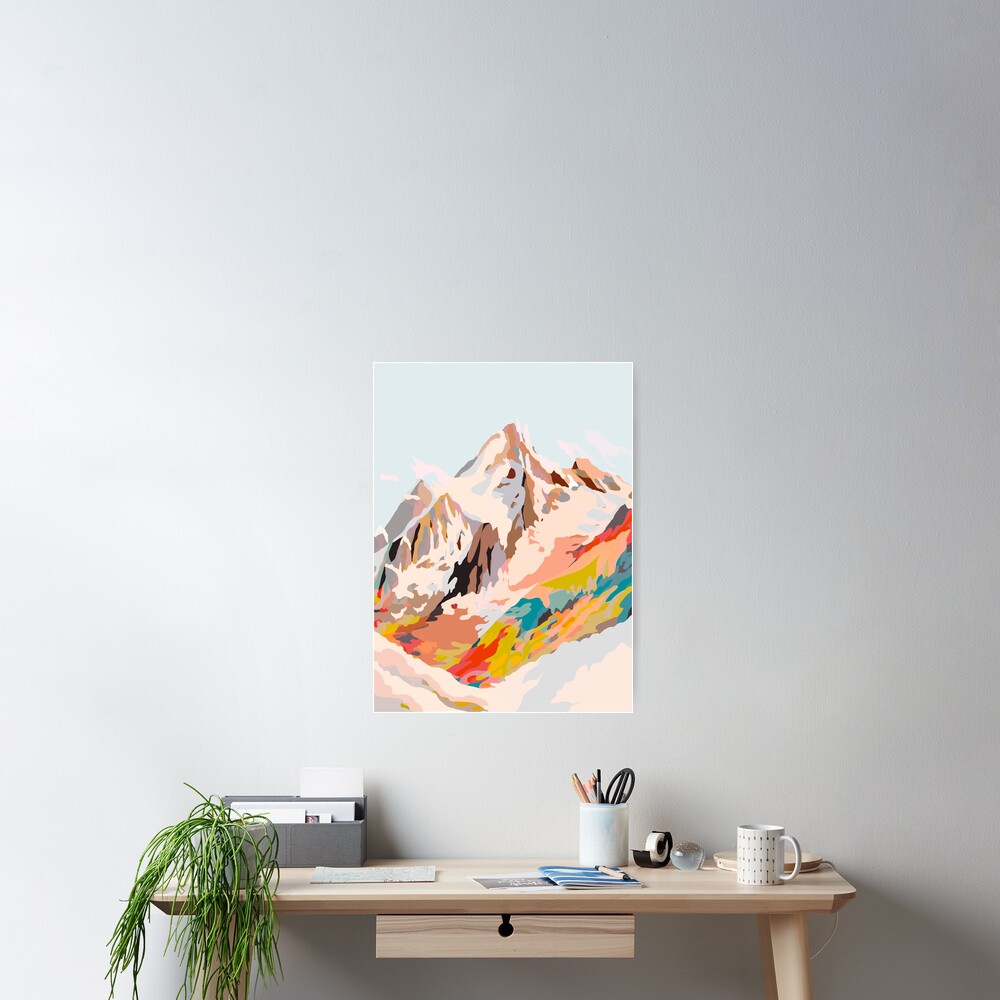 glass mountains Poster