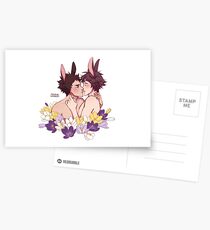 Spring Bunnies - iwaoi Postcards