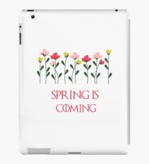 Spring is coming iPad Case/Skin