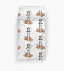 Retro Cowgirl Duvet Cover