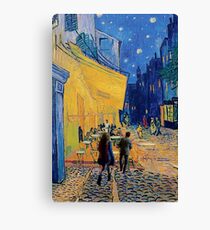 vincent, amy and the doctor Canvas Print