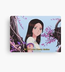 LOONA Choerry - Love Cherry Motion 90's anime Canvas Print