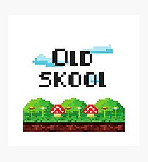 Old Skool Gaming Photographic Print