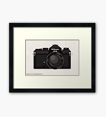 Nikon FE 35mm slr Framed Print