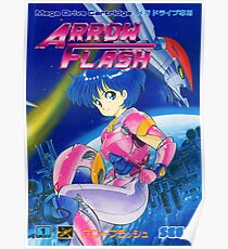 Arrow Flash Japanese Front Cover Poster