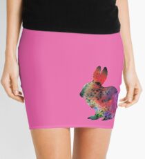 Pink Bunny - Rabbit Mini Skirt