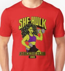 She-Hulk Athletic Club Colorful Unisex T-Shirt