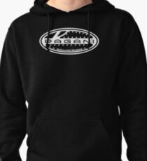 Pagani Black And White Pullover Hoodie