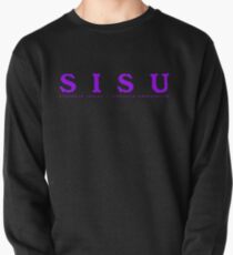 SISU - (Strenght Inside, Strength Underneath) Shirt / Back (purple) Pullover