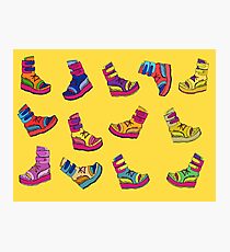 Kicks Photographic Print