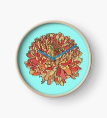 Chrysanthemum Clock