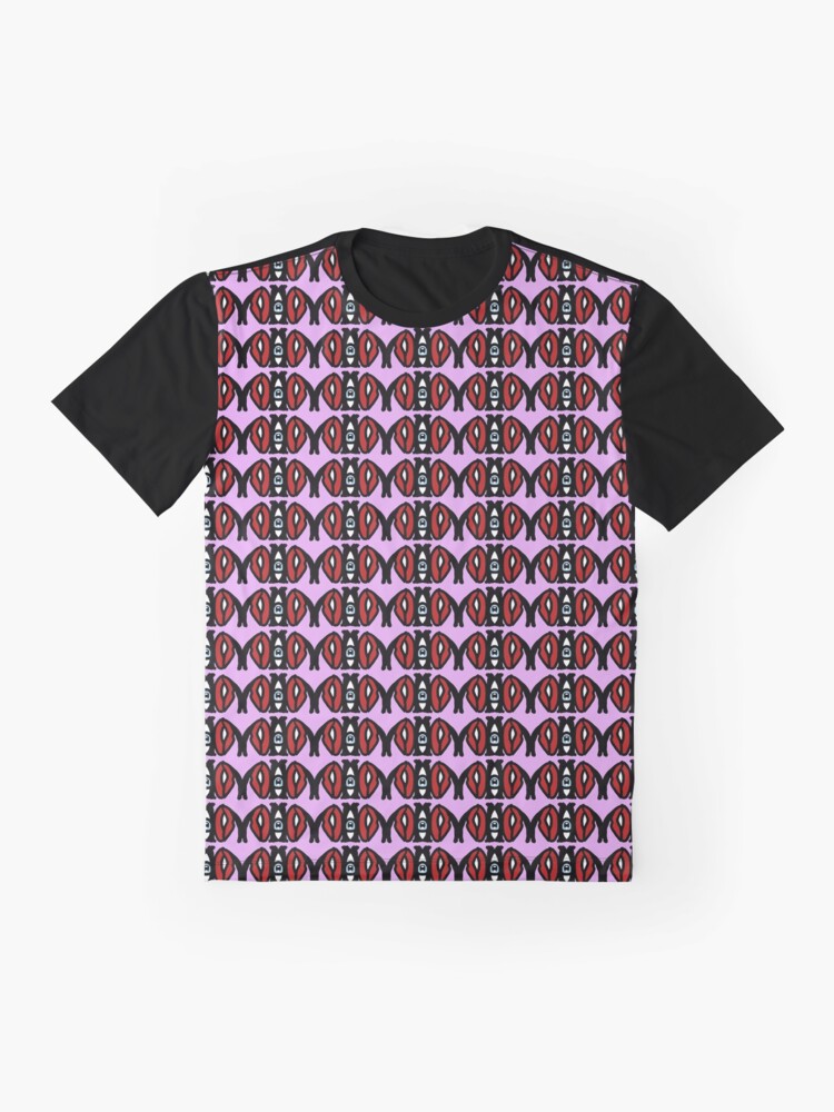 Alternate view of Lips To Look At Graphic T-Shirt