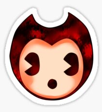 Red Bendy Sticker