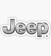 JEEP - Silver Sticker