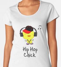 Hip Hop Chick - Cute Cartoon Women's Premium T-Shirt