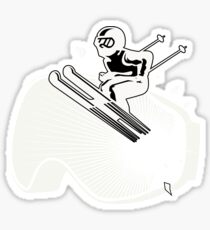 Ski your style Sticker