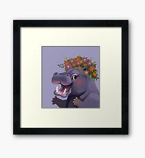 Fabulous Hippopotamus Framed Print
