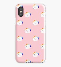 Kawaii rainbow fattycorn pattern iPhone Case/Skin