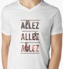 Allez Allez Allez Men's V-Neck T-Shirt