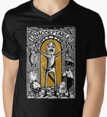 Earl of Lemongrab Unacceptable Men's V-Neck T-Shirt