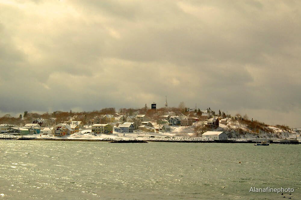 "Lubec Maine Winter" by Alana Ranney Redbubble